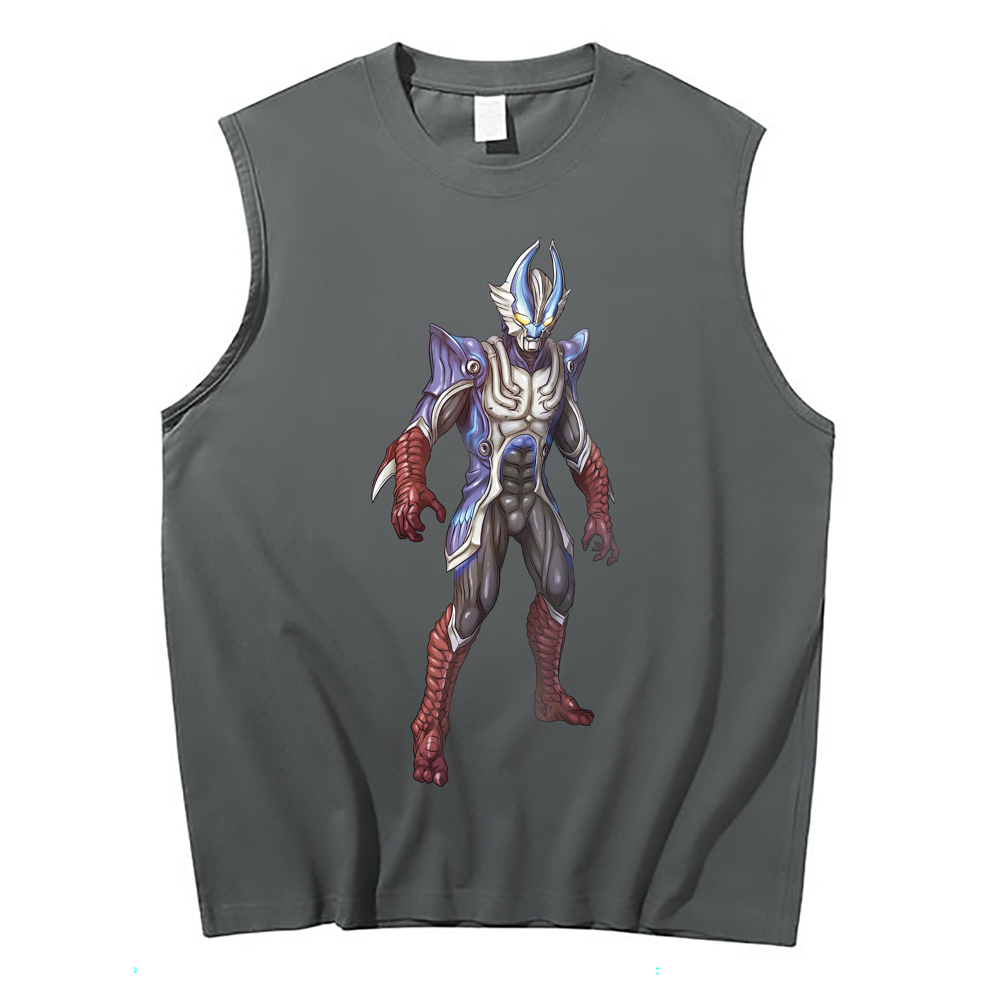 （画像用） ウルトラマン Ultraman コットン100％タンクトップ（フロントプリント）